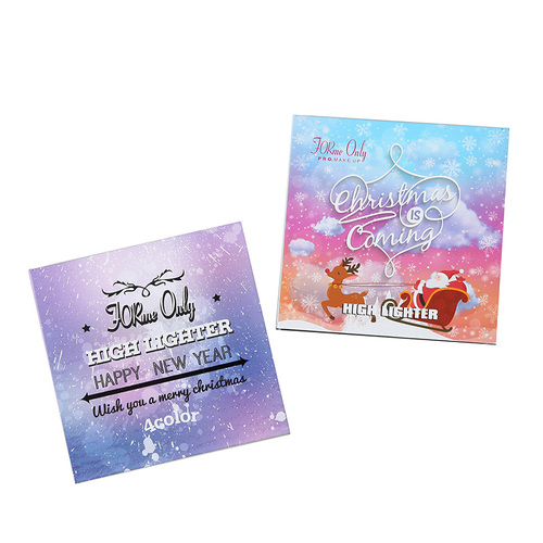 Christmas Highlighter Quad